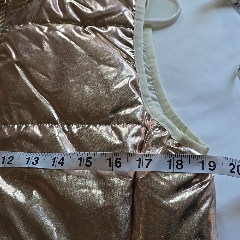 Rose Gold Puffer Vest - Picture 14 of 14